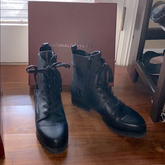 Donald Pliner Esadk Combat Boots 